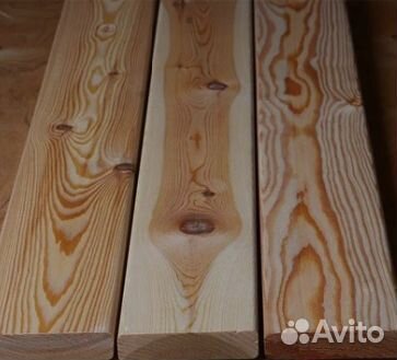 Планкен прямой из сибирской лиственницы, сорт С