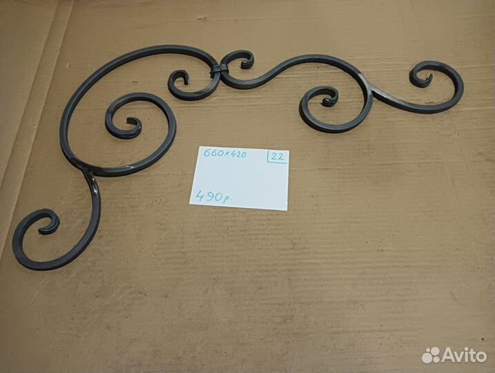 Кованые панели и элементы