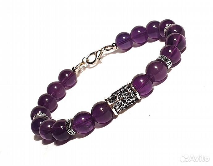Браслет с аметистом Древо Жизни