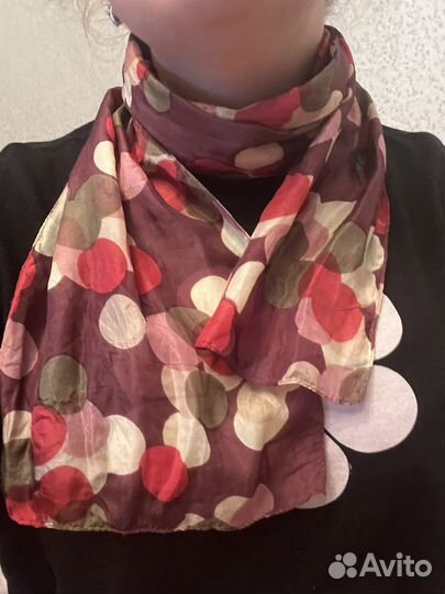 Шарфик индийский шелковый