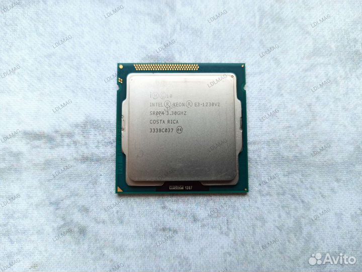 Intel Xeon E3-1230v2 сокет 1155 - Core i7-3770