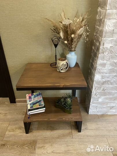 Тумба прикроватная в стиле лофт