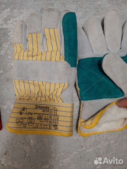Перчатки сварщика(летние) замша натур. Новы