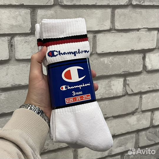 Носки Champion оригинал 3 пары