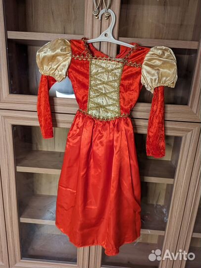 Карнавальное платье для девочки длина 75 см