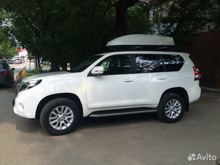 Автобокс багажник на крышу Toyota Land Cruiser Pra