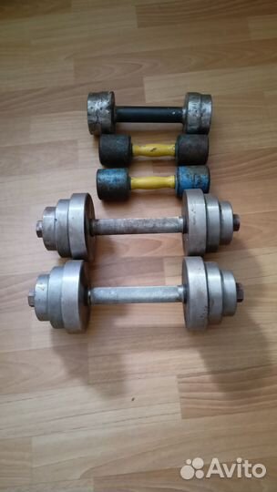 Гантели разборные бу