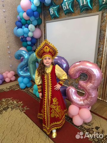Русско народный костюм для девочки прокат