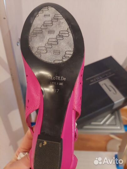 Балетки натуральная кожа 37