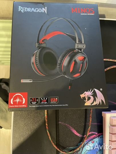 Наушники игровые RedRagon