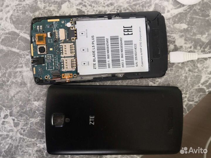ЖК дисплей (модуль) ZTE blade L5 (новый)