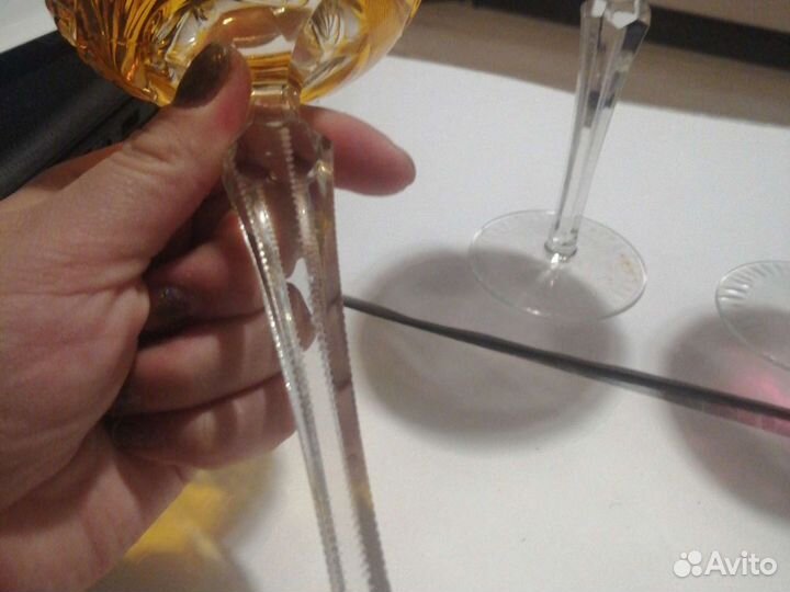 Хрустальные бокалы СССР