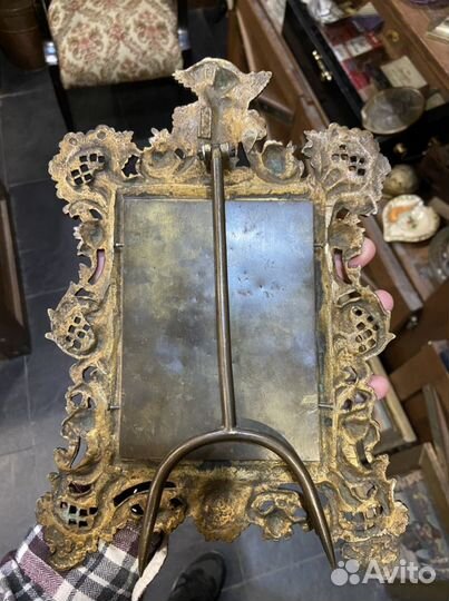 Антикварная Рамка для фотографии, царская Россия