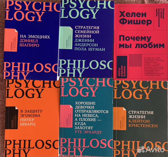 Книги серии Психология