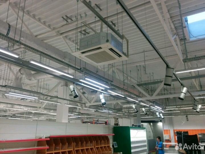 Монтаж сплит систем, вентиляции