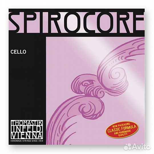 Струна для виолончели Thomastik Spirocore S32 Соль