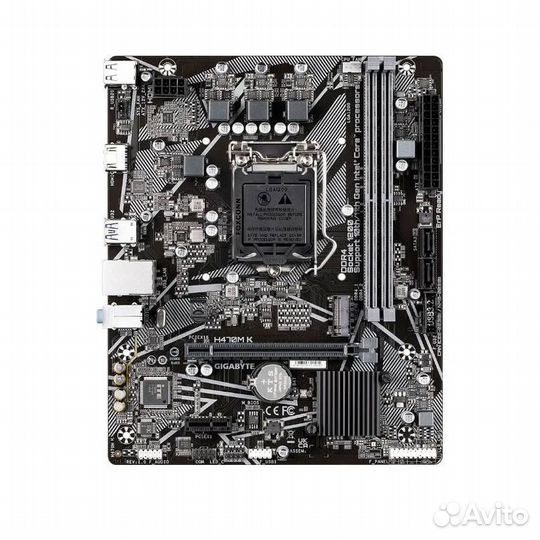 Материнская плата gigabyte H470M K, LGA 1200 Новая