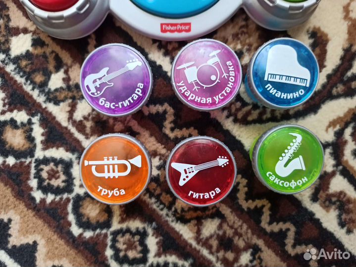 Музыкальный осьминог Fisher Price