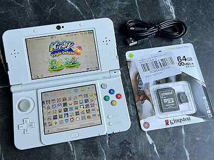 New nintendo 3ds прошитая 130 игр