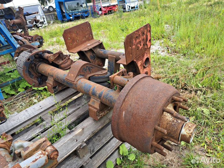 Мост подъемный hendrickson