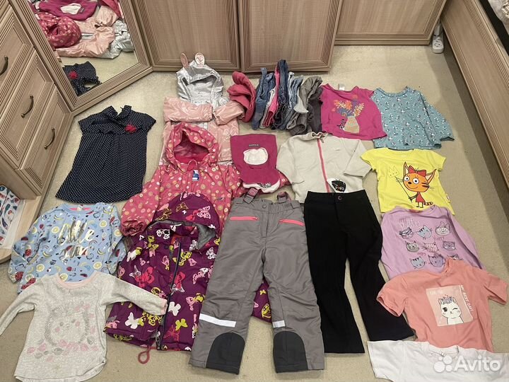 Пакет вещей для девочки 92