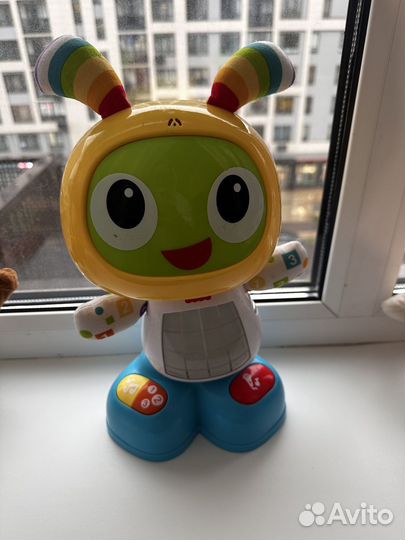 Интерактивная игрушка fisher price робот бибо
