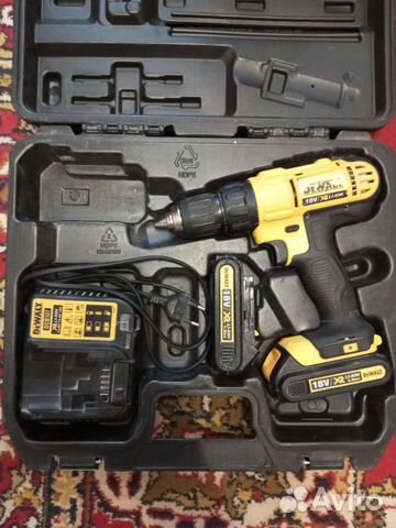 Шуруповерт dewalt 18v бу купить в Набережных Челнах | Товары для дома и ...