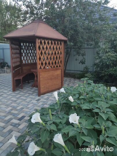 Беседка садовая из дерева
