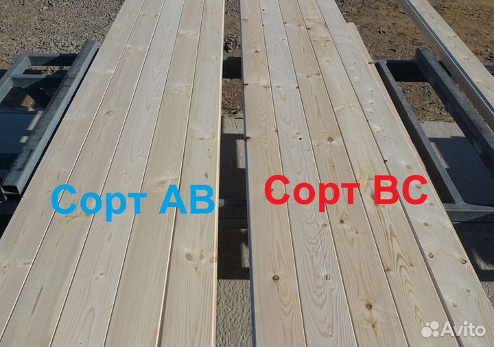 Имитация Бруса на Бюджетные Бани 17х142 Сорт Вс