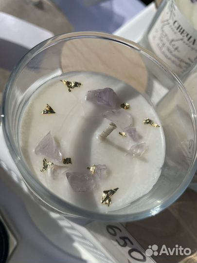 Свечи соевые в стакане