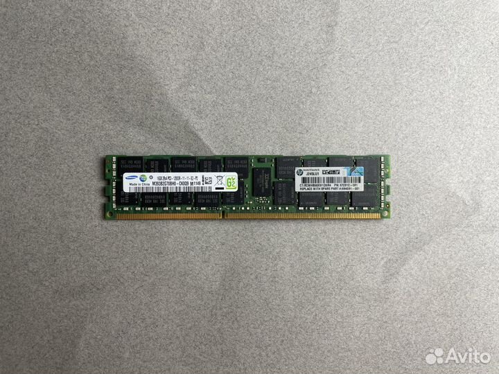 DDR3 ECC REG samsung 16GB 1600 MHz 2Rx4