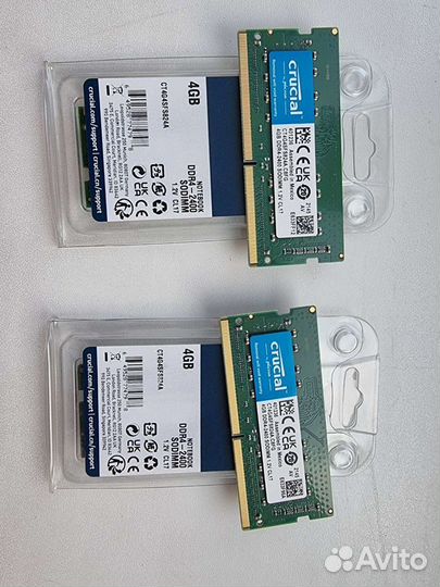 Оперативная память для ноутбука ddr4