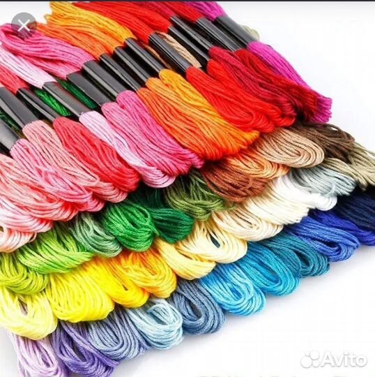 Нитки мулине 447 штук
