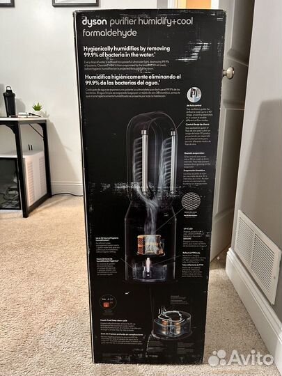 Dyson очиститель увлажнитель PH 04 сер/зол