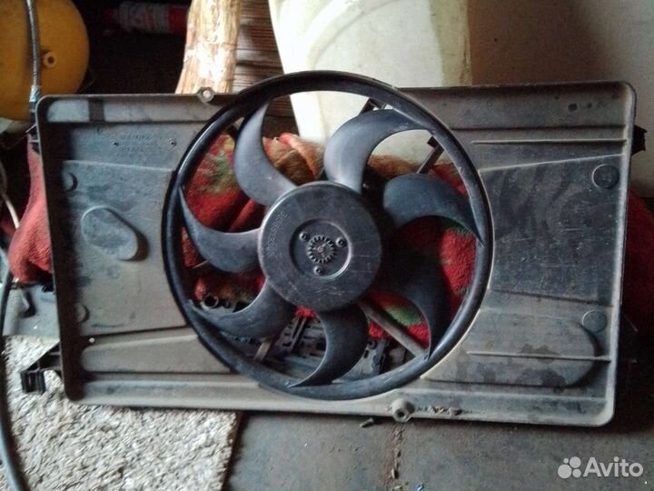 Диффузор с вентилятором ford focus 2