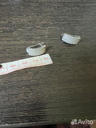 Серебряные серьги