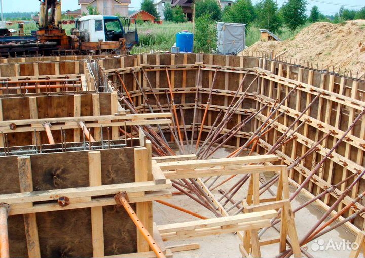 Аренда опалубки облегченной из фанеры