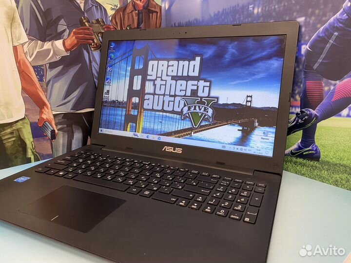 Мощный Ноутбук Asus 4 ядра/8gb/SSD/15.6