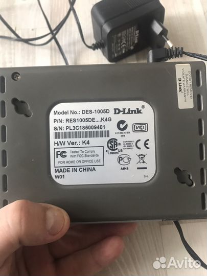 Коммутатор d-link des-1005d