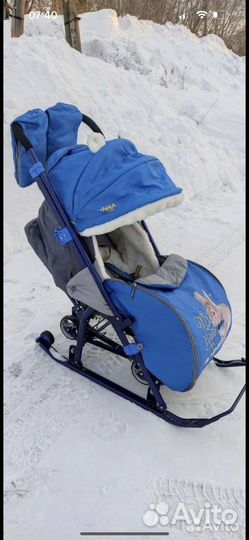 Санки коляска Nika