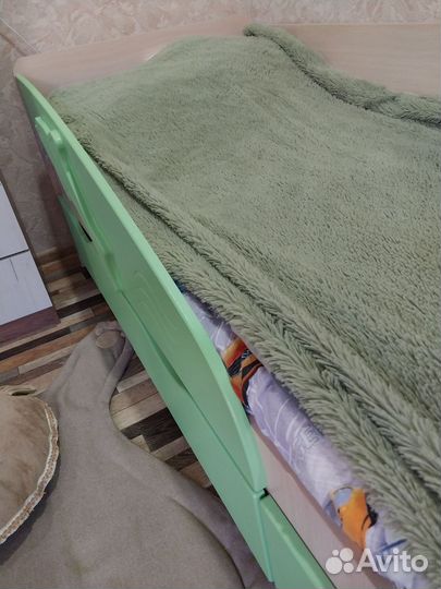 Детская кровать дельфин с матрасом