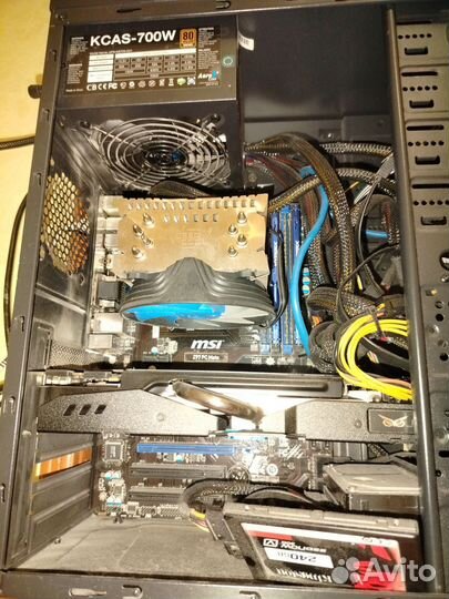 Материнка MSI Z97 PC mate процессор i7-4790 4.0GHz