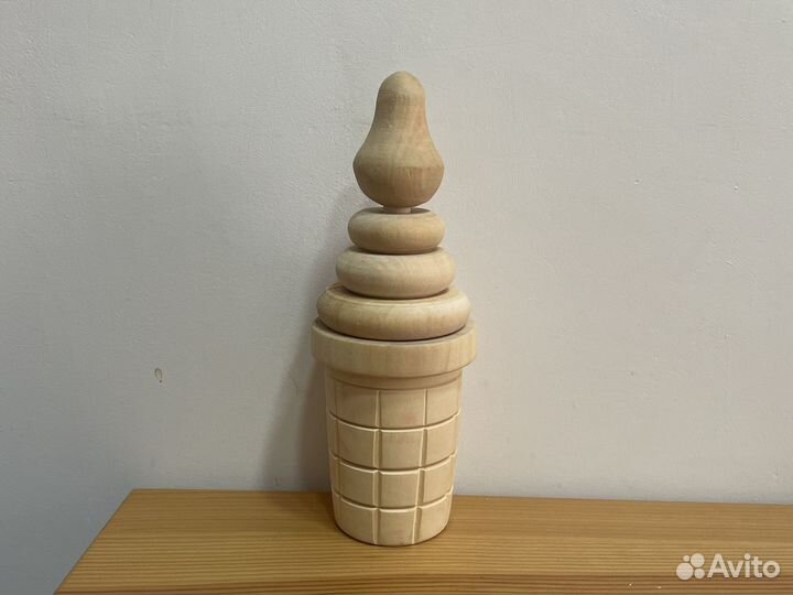 Деревянные игрушки для малышей