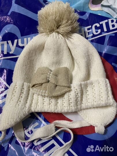 Шапка на малыша до 1 года