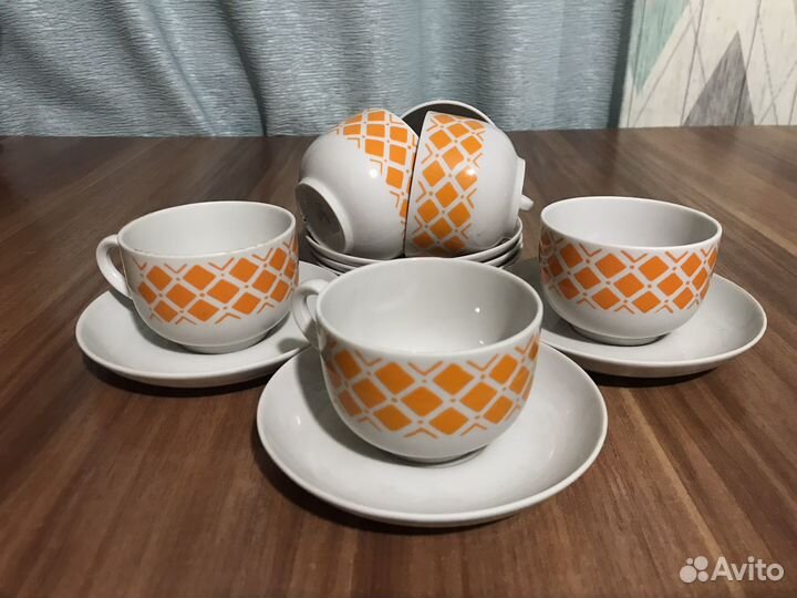 Кофейный сервиз Дулево СССР 1967г