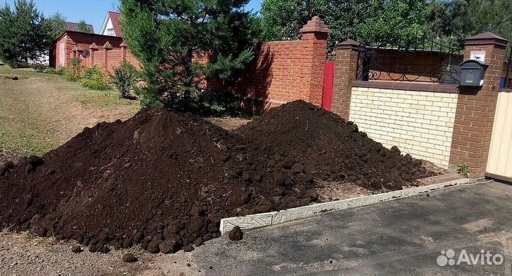 Торф, навоз, чернозем, щебень, песок