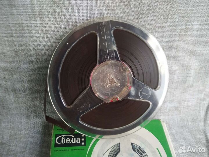 Лента аудио на катушках Свема. СССР