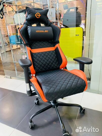 Компьютерное кресло эко-кожа