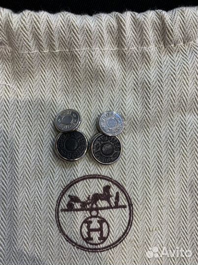 Запонки мужские Hermes Paris оригинал