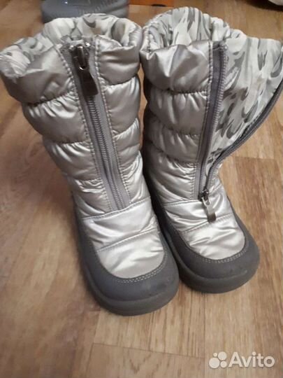 Сапожки демисезонные для девочки 27р